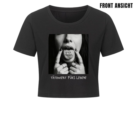 Tätowiert fürs Leben - Ladies Cropped Tee