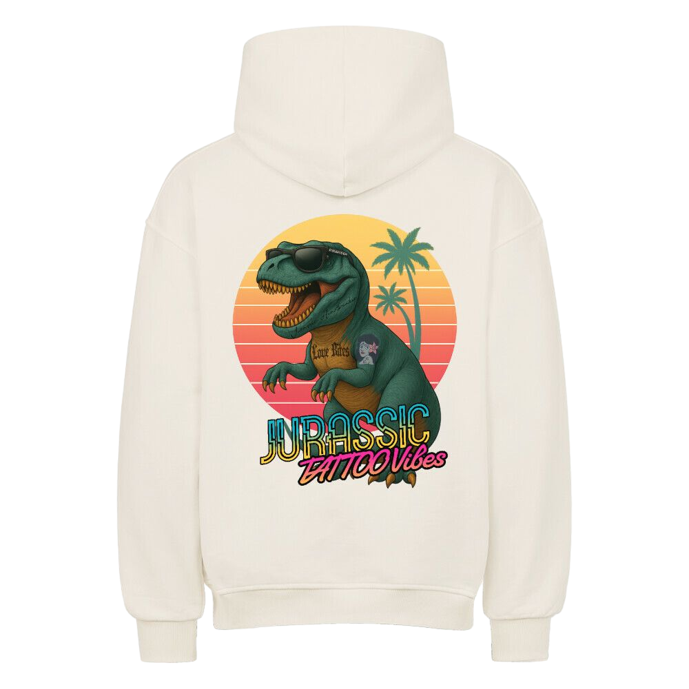 Jurassic Tattoo Vibes - Oversized Hoodie