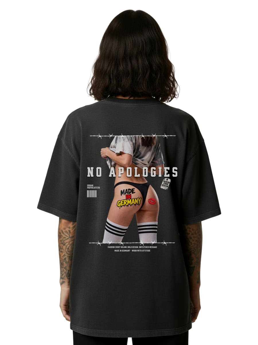 No Apologies - Oversized Shirt