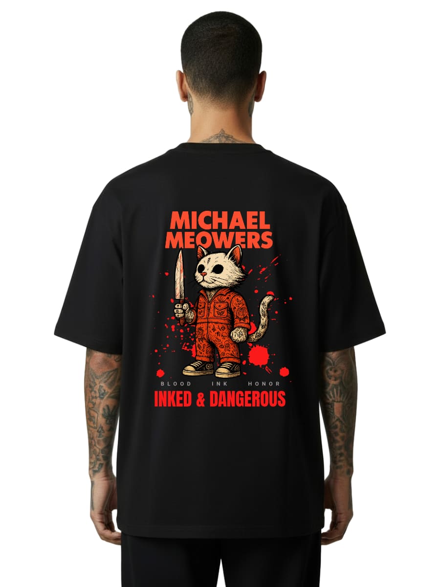 Michael Meowers - Oversized Shirt