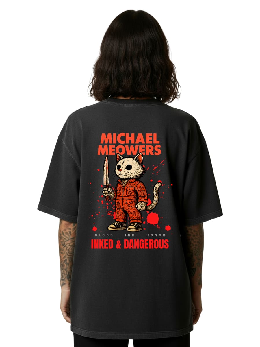 Michael Meowers - Oversized Shirt