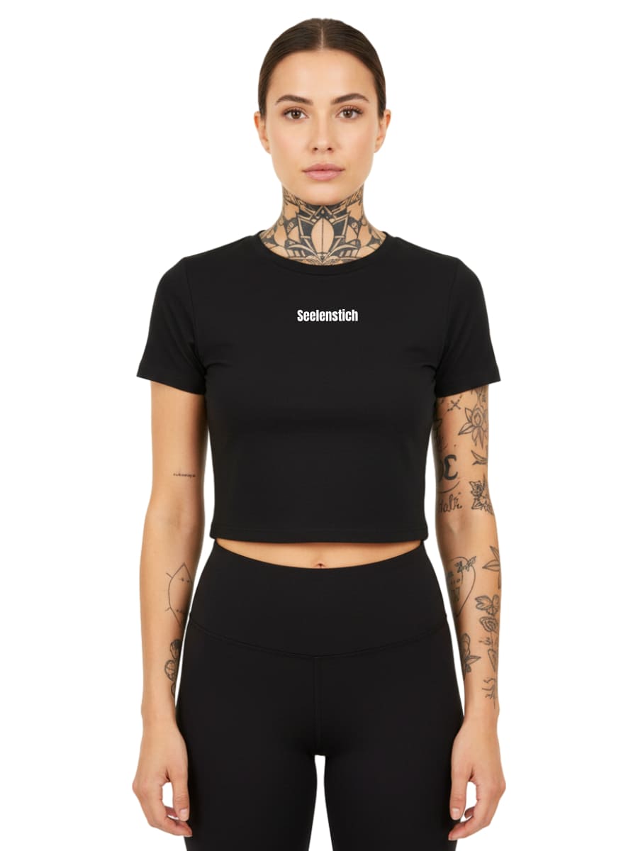 Feel Good Every Day - Ladies Cropped Tee