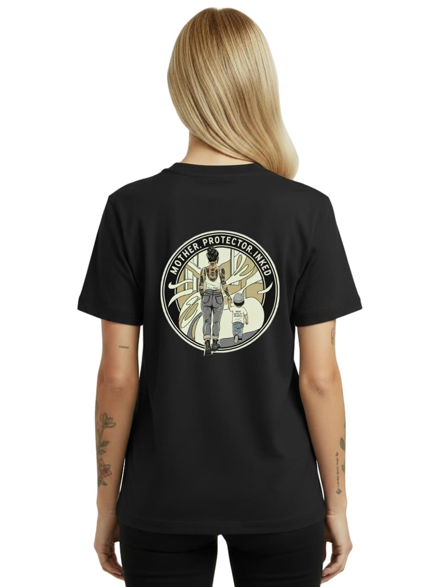 Mother. Protector. Inked - Women's Premium Shirt