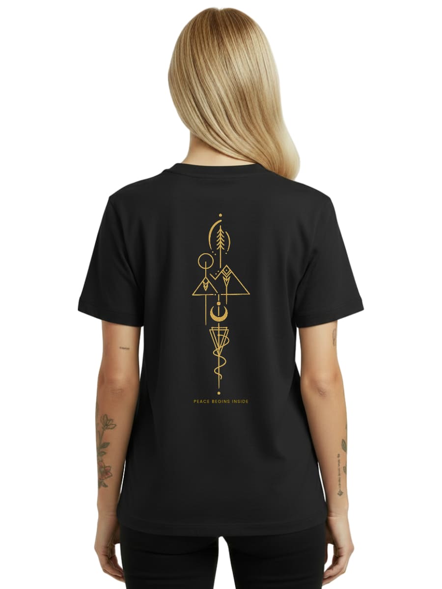 Peace Begins Inside - Damen Premium Shirt
