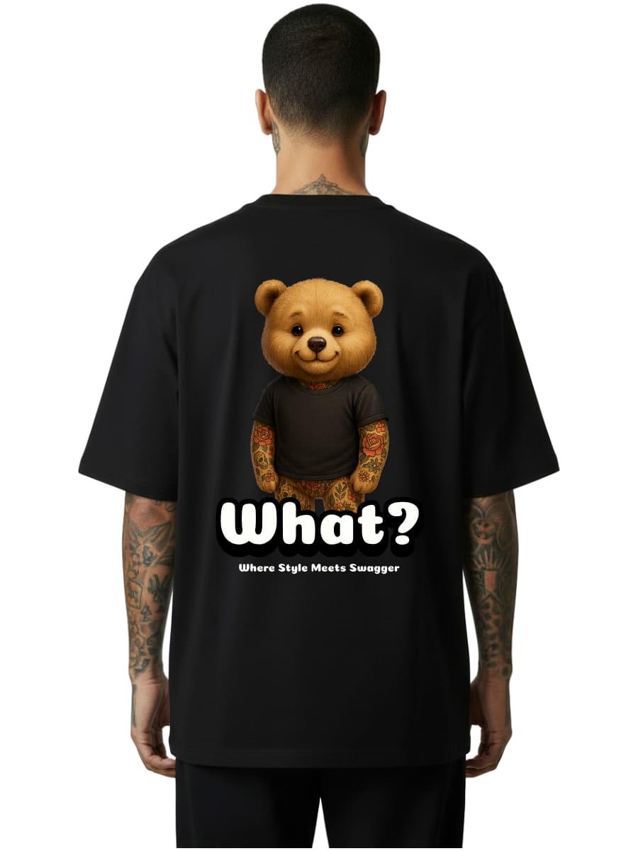 Bear With Swagger - Oversized Shirt