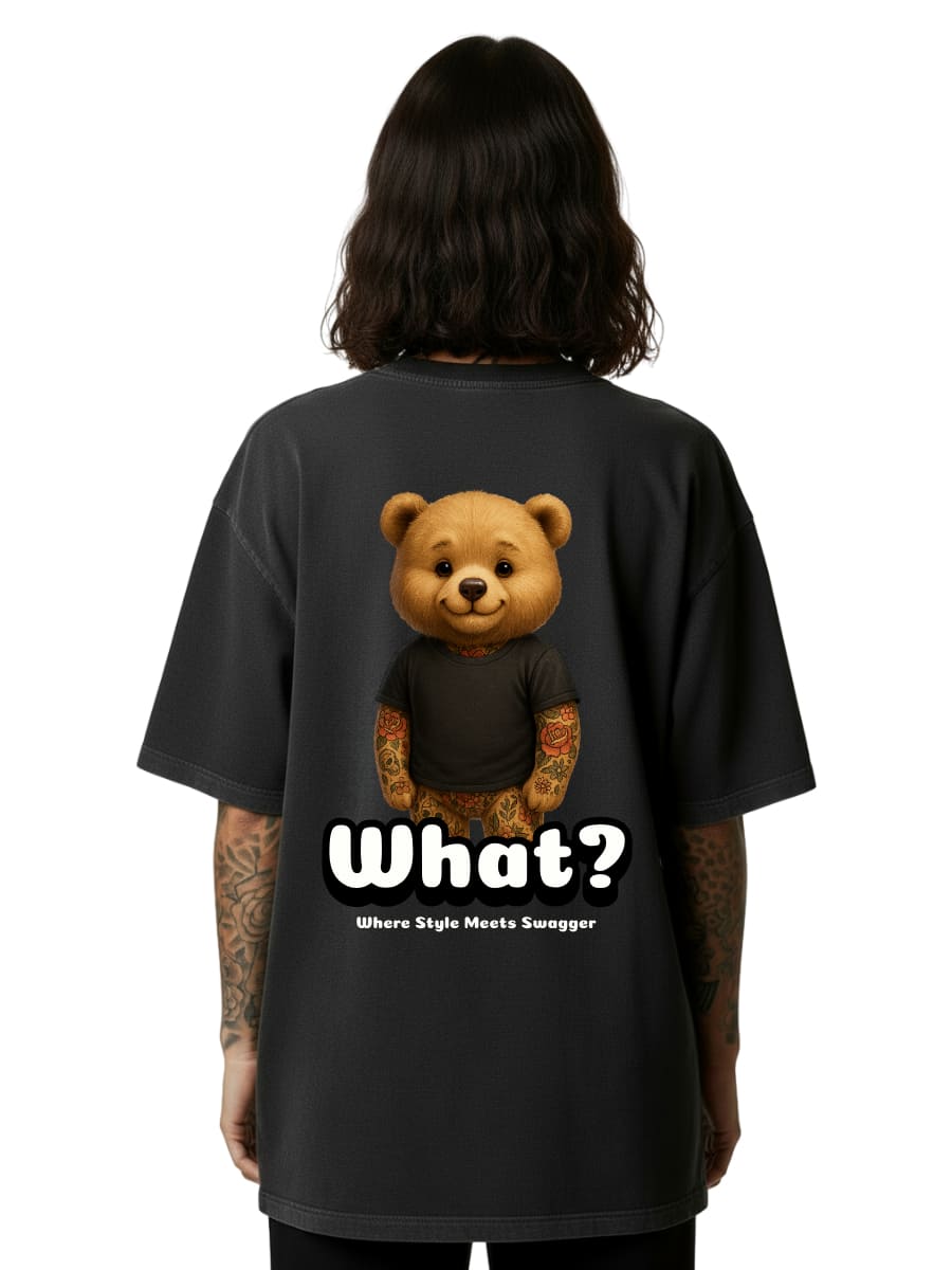 Bear With Swagger - Oversized Shirt