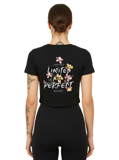 Not Limited – Perfect Edition - Ladies Cropped Tee