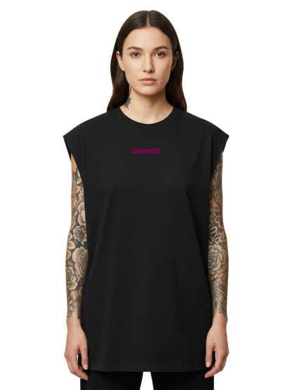 Rebella - Sleeveless Oversized Tee
