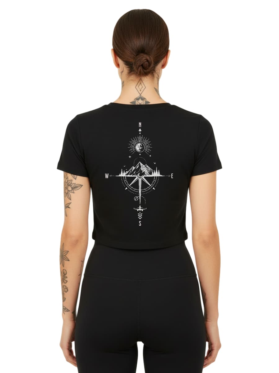 Explorer Spirit - Ladies Cropped Tee