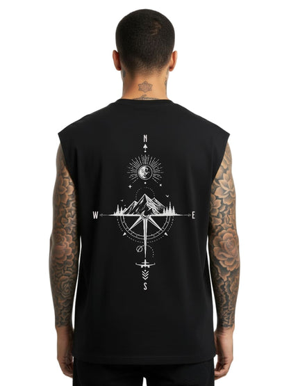 Explorer Spirit - Sleeveless Oversized Tee