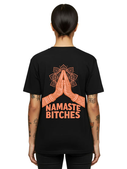 Namaste Bitches Orange - Unisex Premium Shirt