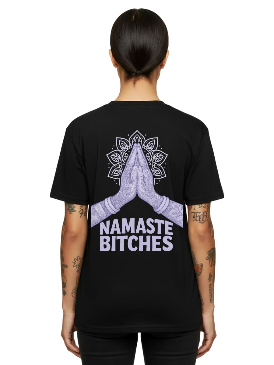 Namaste Bitches Lavender - Unisex Premium Shirt