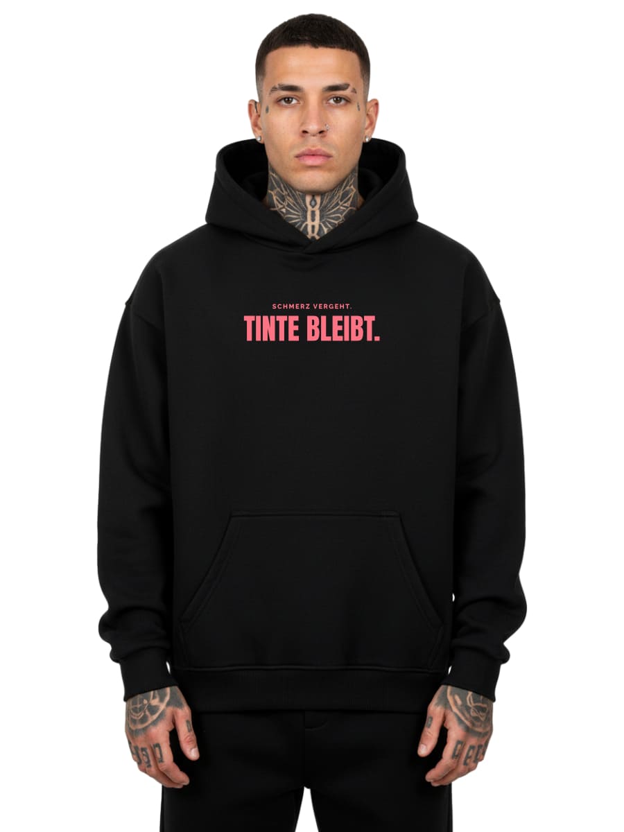 Schmerz Vergeht. Tinte Bleibt. - Oversized Hoodie