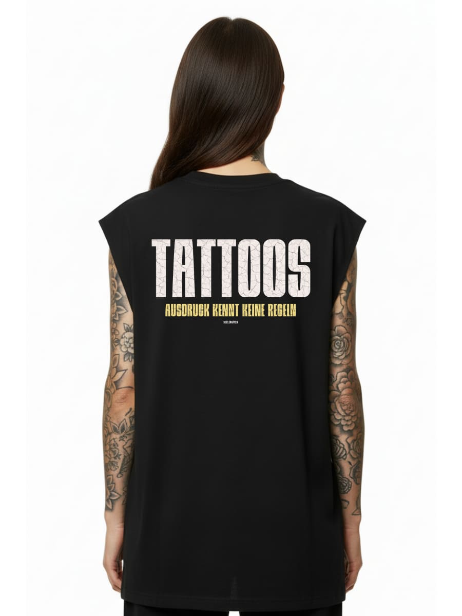 Tattoos – Ausdruck kennt keine Regeln - Sleeveless Oversized Tee