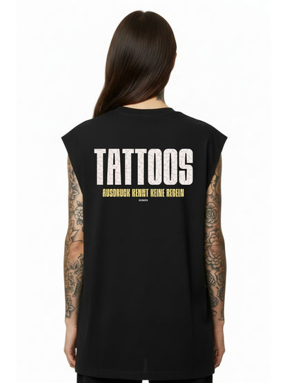 Tattoos – Ausdruck kennt keine Regeln - Sleeveless Oversized Tee