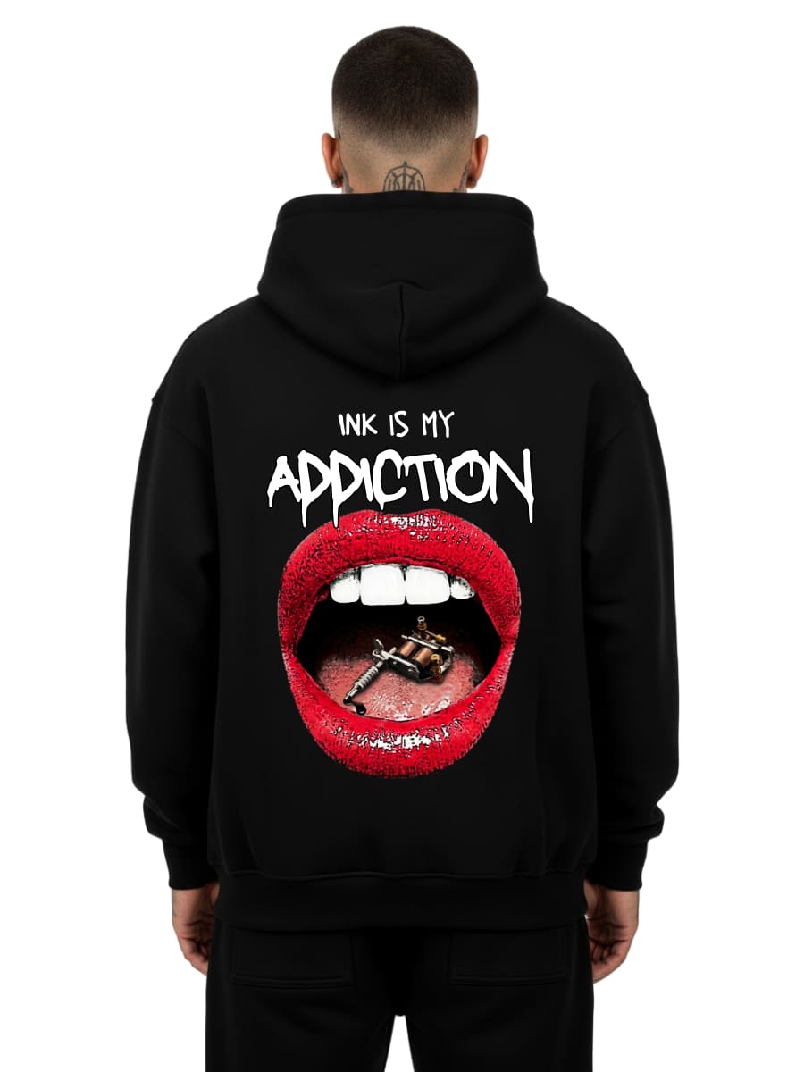 Ink Is My Addiction - Oversized Hoodie