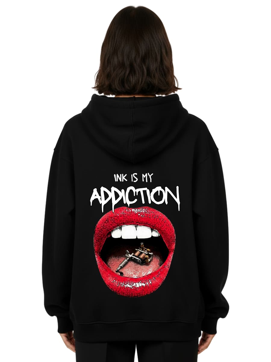 Ink Is My Addiction - Oversized Hoodie