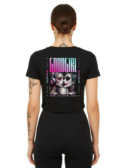 Goodgirl - Ladies Cropped Tee
