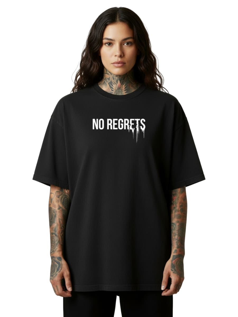 No Regrets - Oversized Shirt