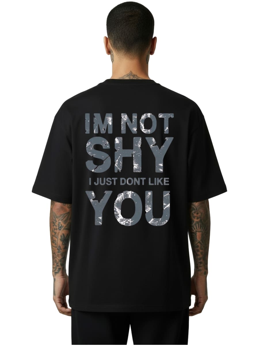 I’m Not Shy - Oversized Shirt