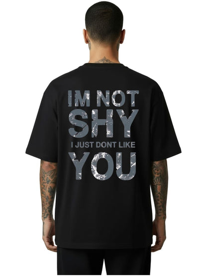 I’m Not Shy - Oversized Shirt