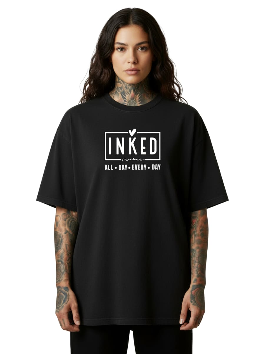Inked Mama - Oversized Shirt