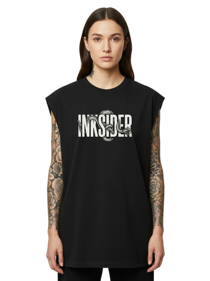 Inksider - Sleeveless Oversized Tee
