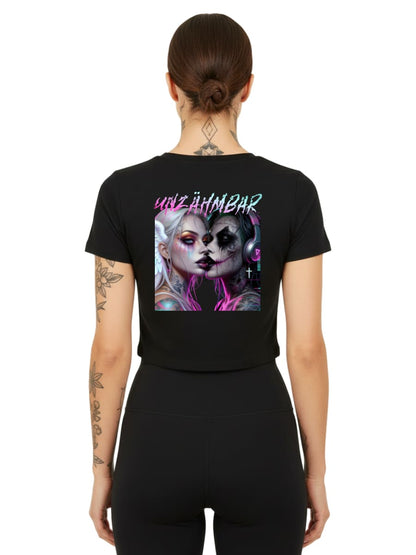 Unzähmbar - Ladies Cropped Tee