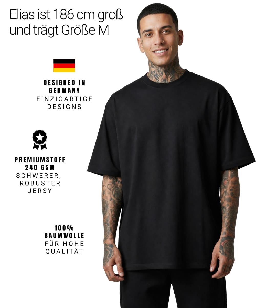 Tätowiert fürs Leben - Oversized Shirt