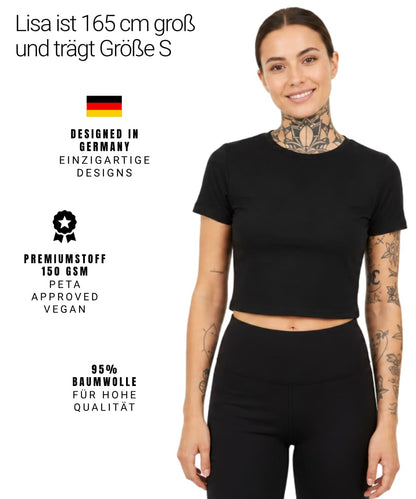 Mama, Ich Bin Verliebt! - Ladies Cropped Tee