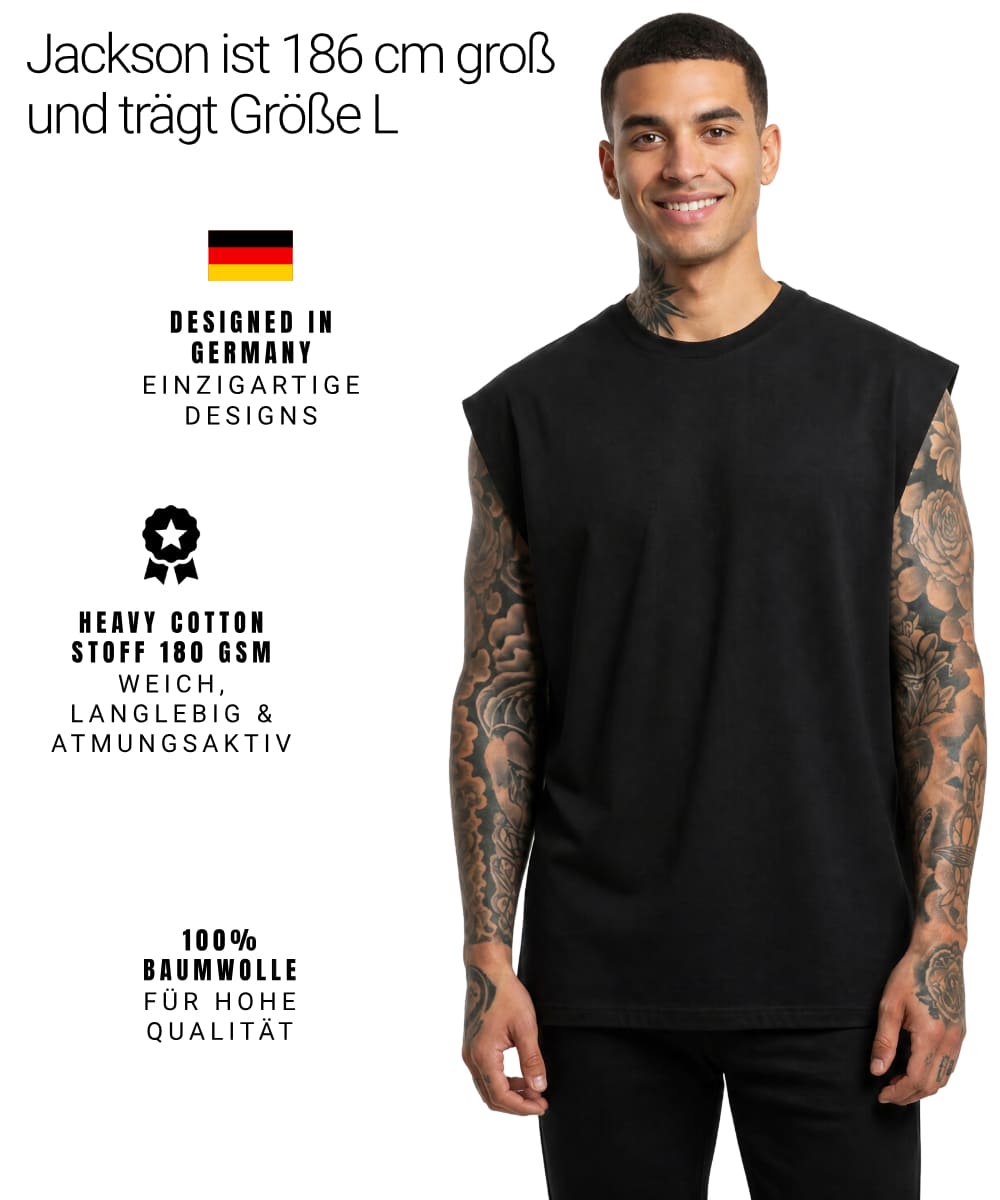 Be Different - Sleeveless Oversized Tee