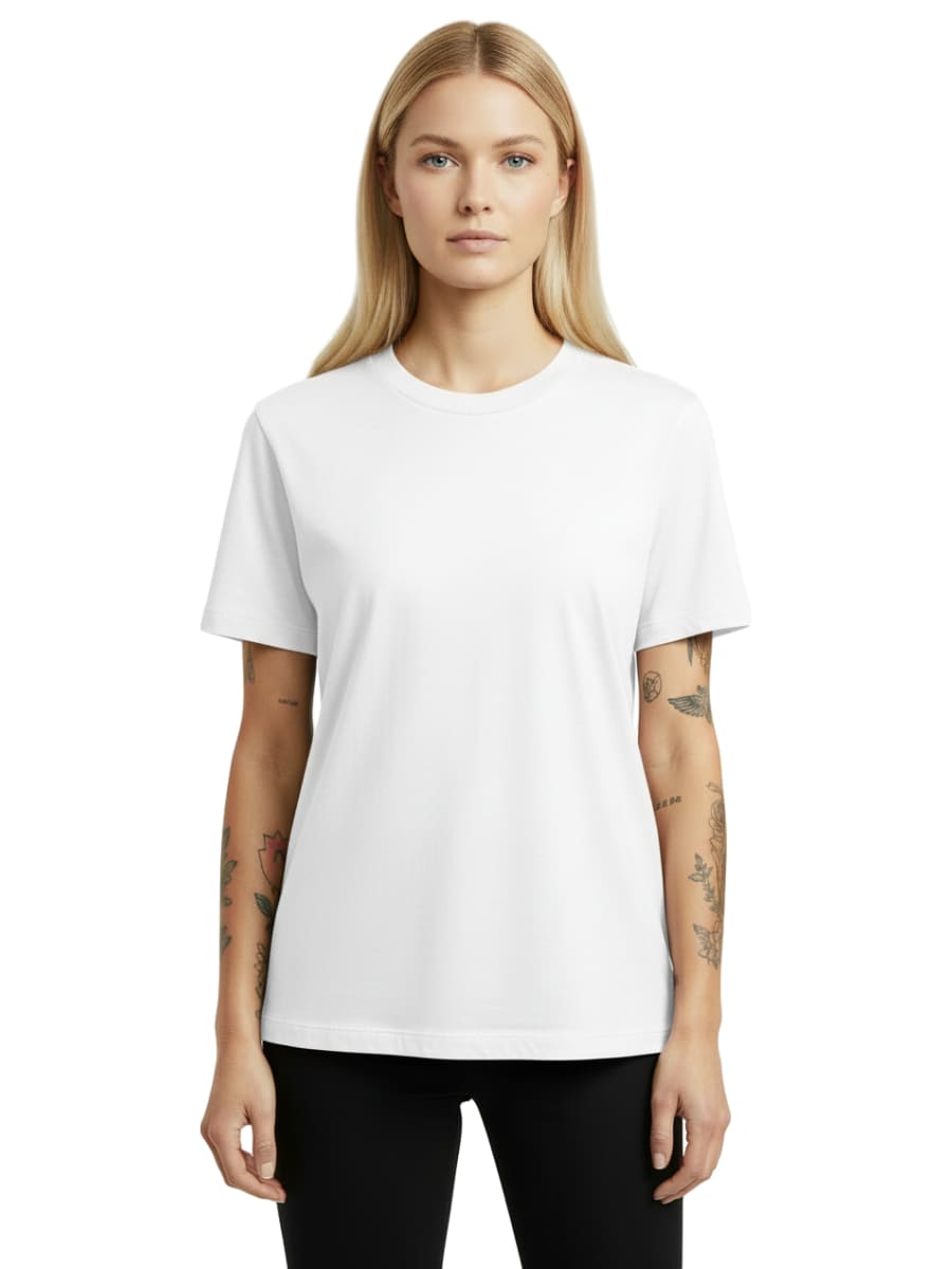 A touch of "Fuck You" - Women's Premium Shirt (without front print)