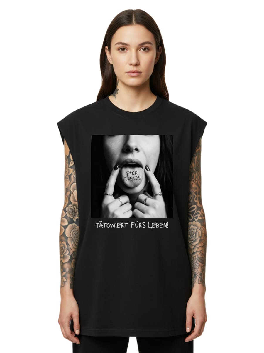Tätowiert fürs Leben - Sleeveless Oversized Tee