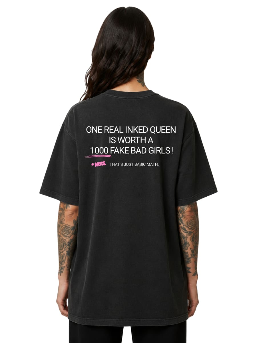 Inked Queen - Oversized Shirt
