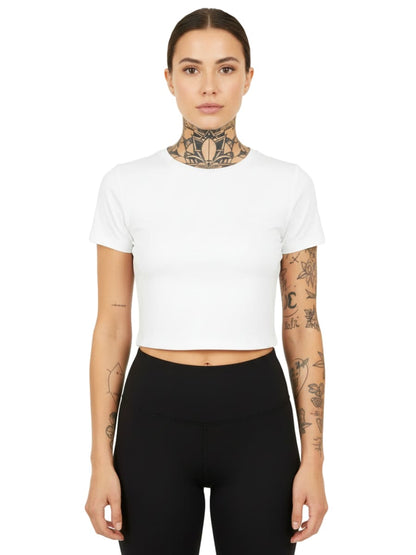 Inked Queen - Ladies Cropped Tee