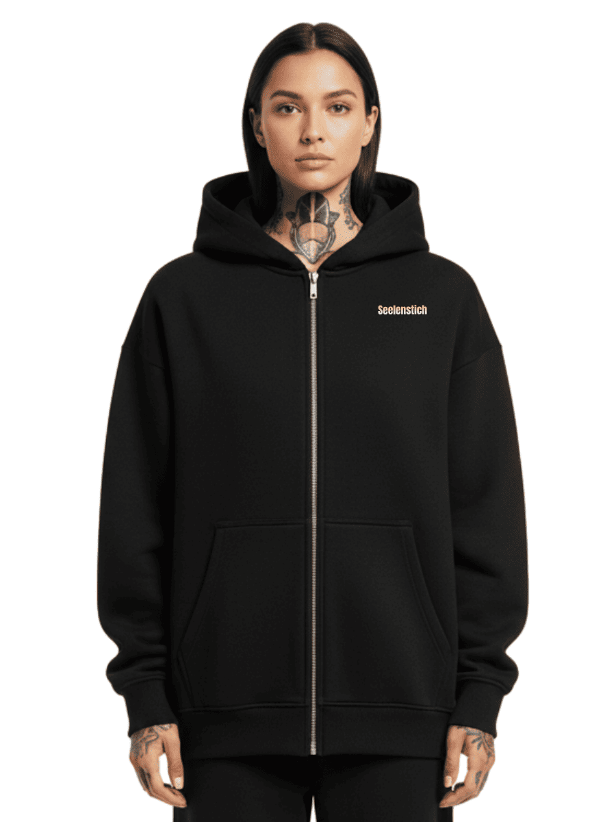 Pew Pew Madaf*kas - Oversized Zipper Hoodie mit Reißverschluss