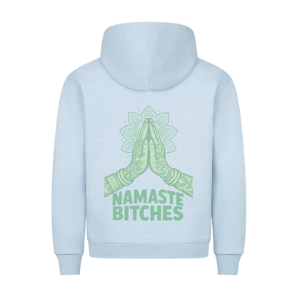 Namaste Bitches Mint - Premium Hoodie