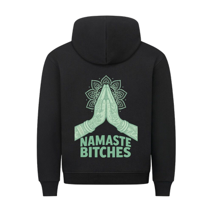 Namaste Bitches Mint - Premium Hoodie
