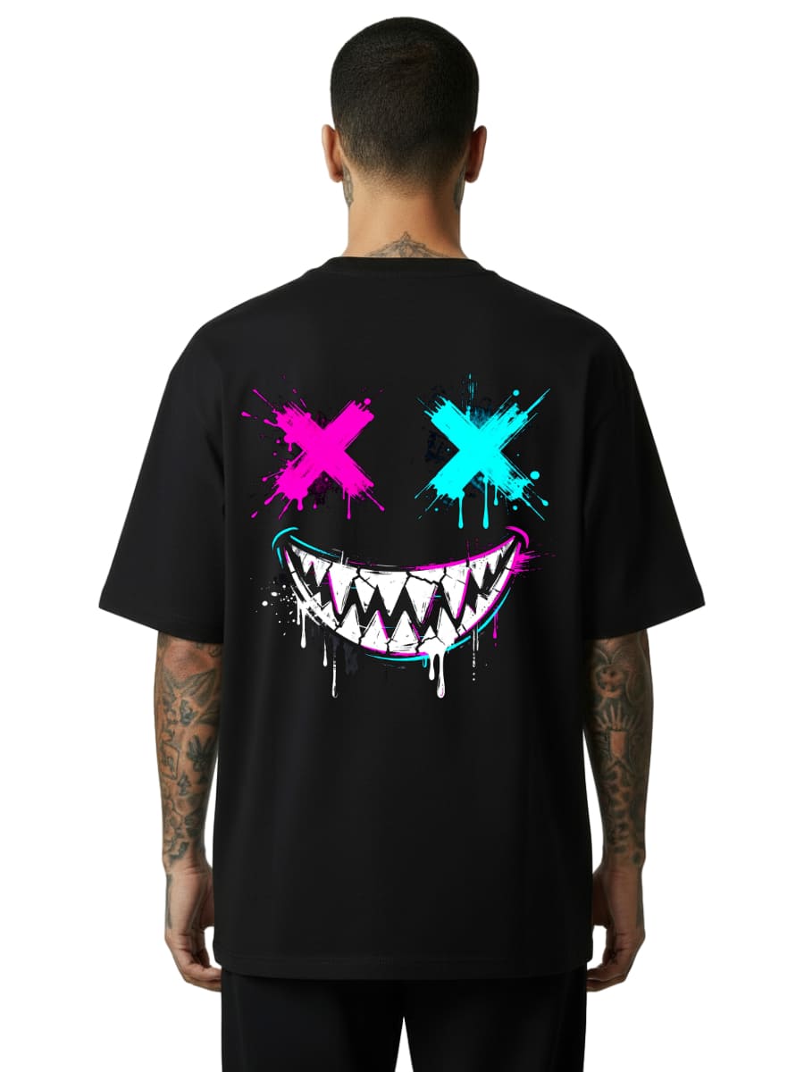 Chaos Smile - Oversized Shirt