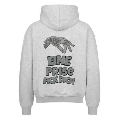 Eine Prise Fick Dich - Oversized Zipper Hoodie mit Reißverschluss