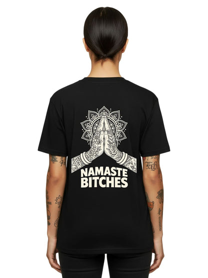 Namaste Bitches Off White - Unisex Premium Shirt