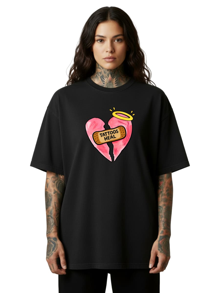 Tattoos Heal - Oversized Shirt
