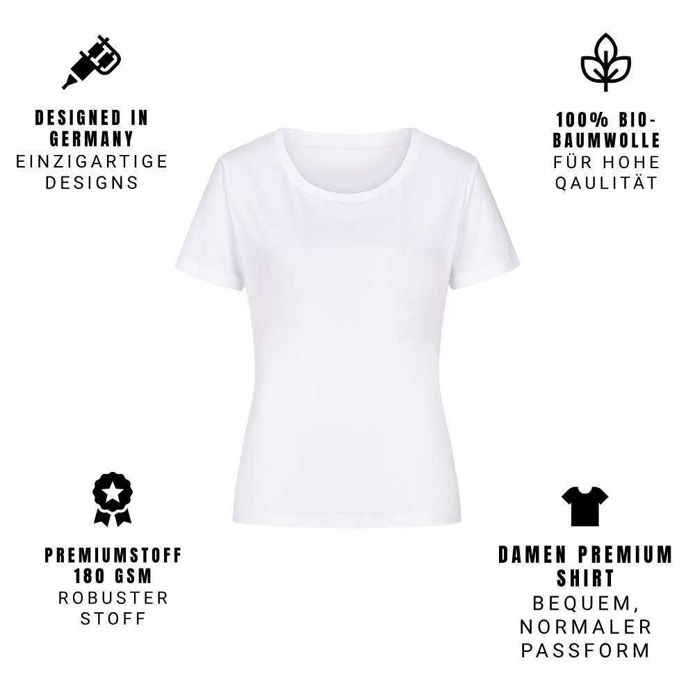 Inked & Rebellion - Damen Premium Shirt