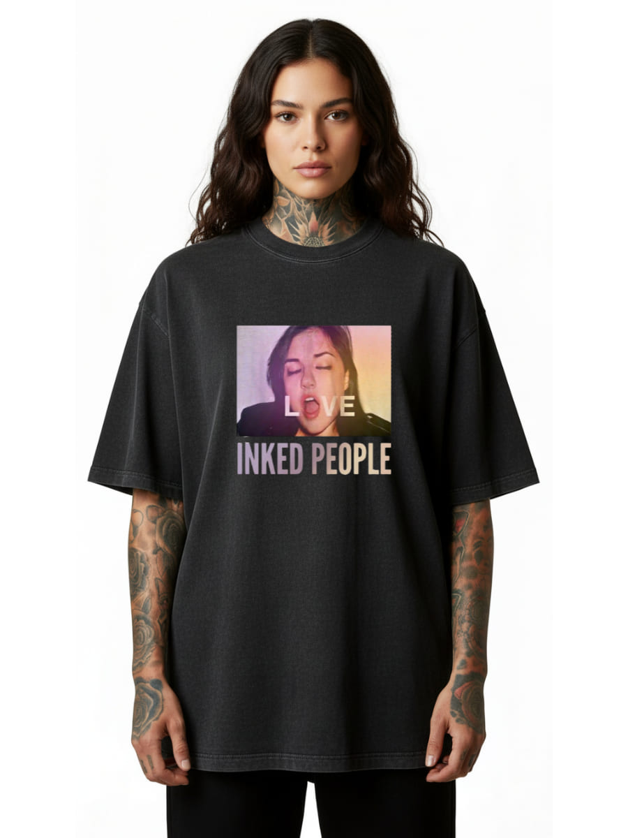 Love Inked People - Oversized Shirt
