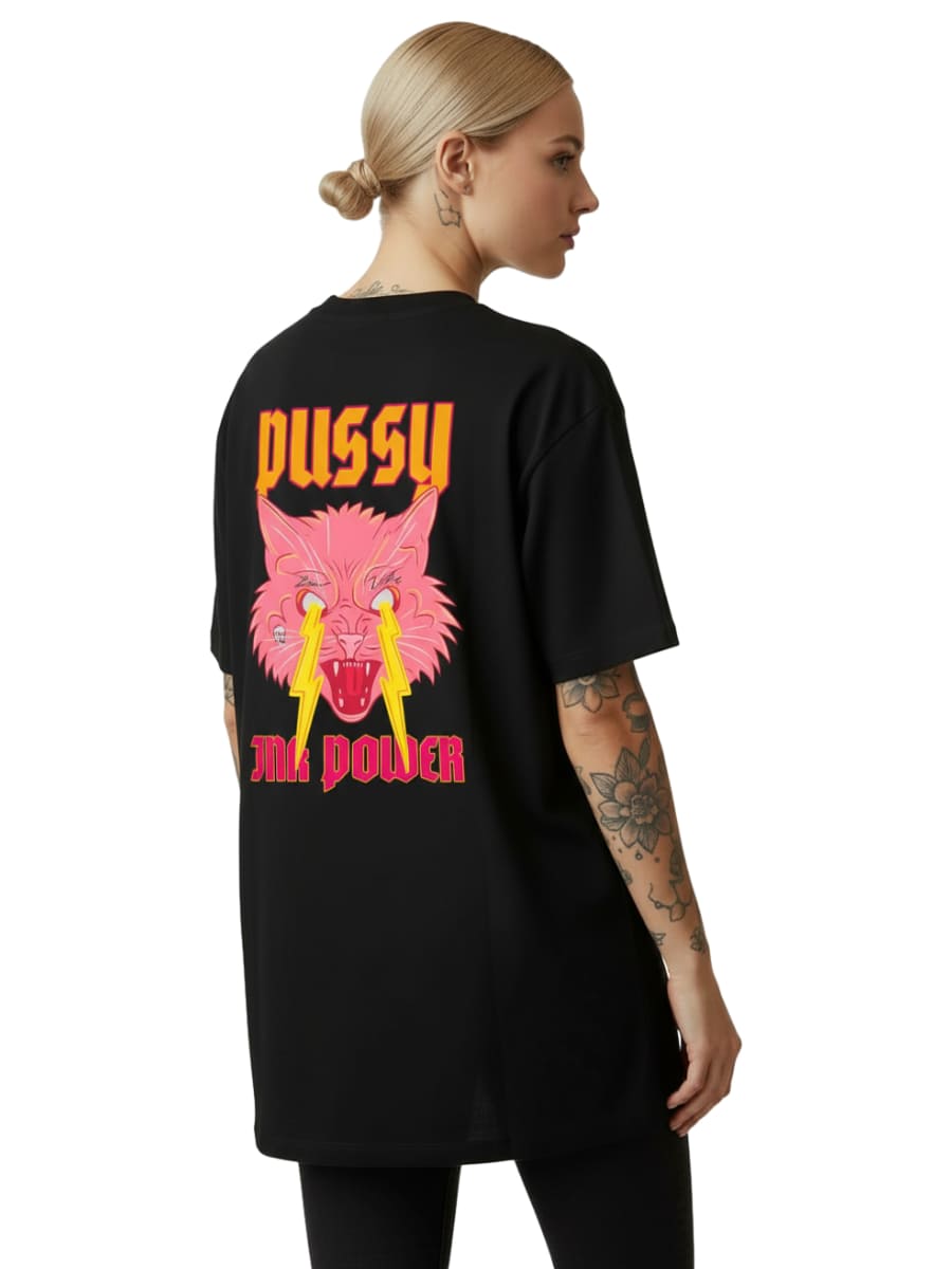 Pussy Ink Power - Oversized Shirt