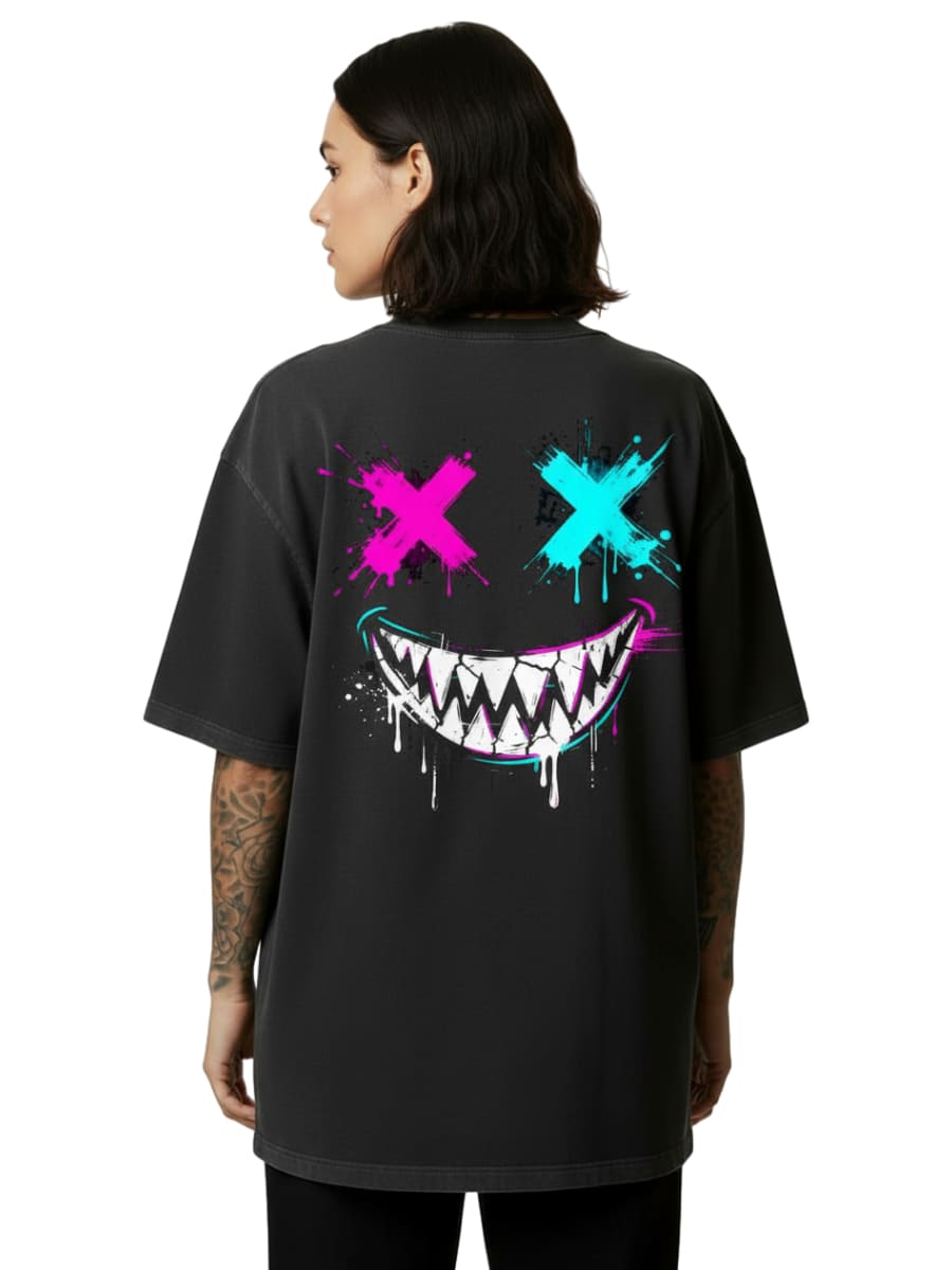 Chaos Smile - Oversized Shirt