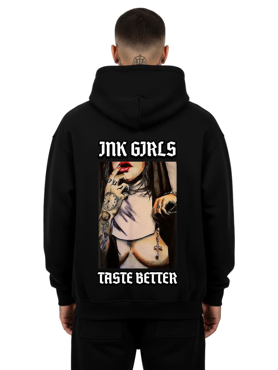 Ink Girls Taste Better - Oversized Hoodie