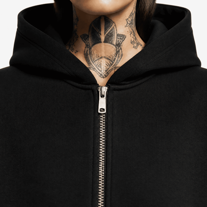 Namaste Bitches - Oversized Zipper Hoodie mit Reißverschluss